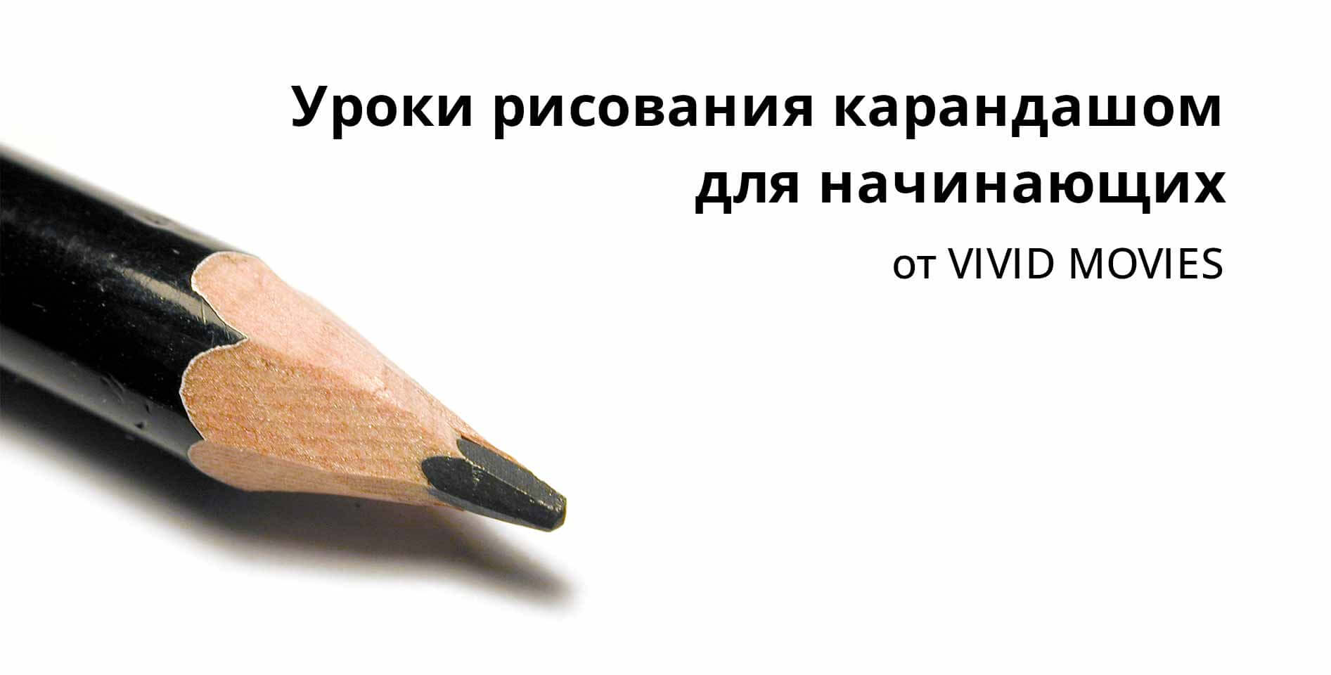 VIVID MOVIES — Уроки рисования карандашом для начинающих