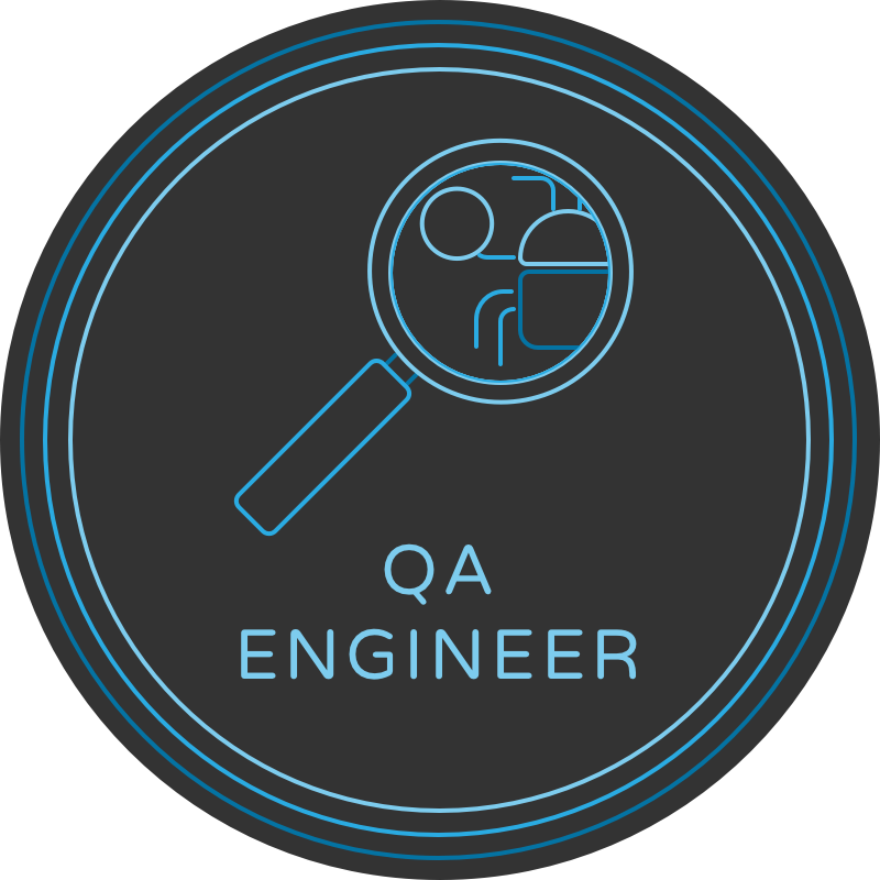 Тестировщика qa инженера. QA значок. QA тестирование. QA Engineer иконки. Логотип QA Engineer.